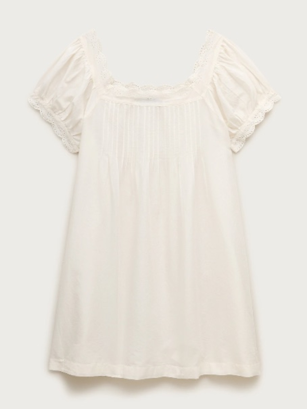 J Crew Cotton voile scallop-trim babydoll dress in Medium NWT SOLD OUT ONLINE